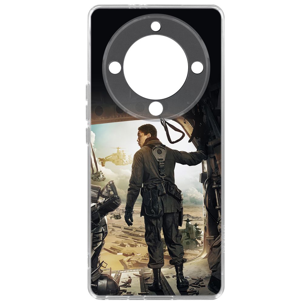 

Чехол-накладка Krutoff Clear Case Фоллаут (Fallout) - Аарон для Honor Magic 5 Lite, Прозрачный