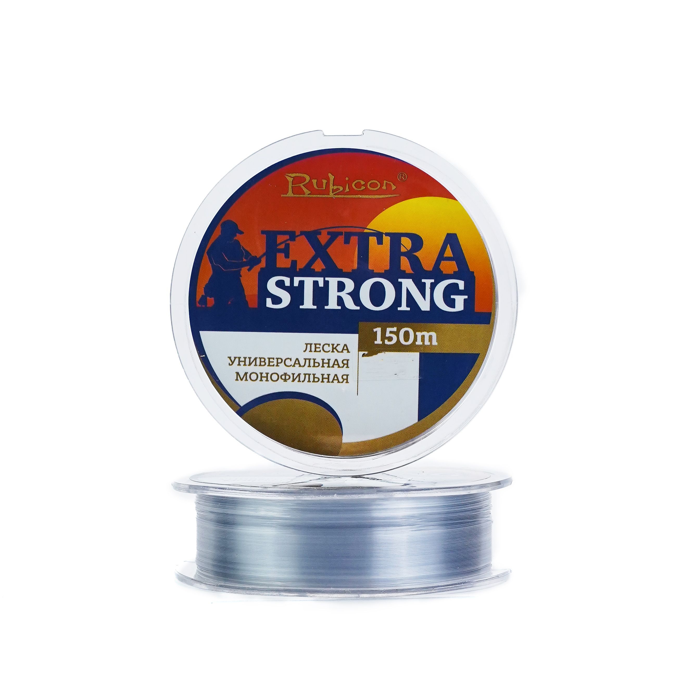 

Монофильная леска для рыбалки RUBICON Extra Strong 150 м, 0,18 мм