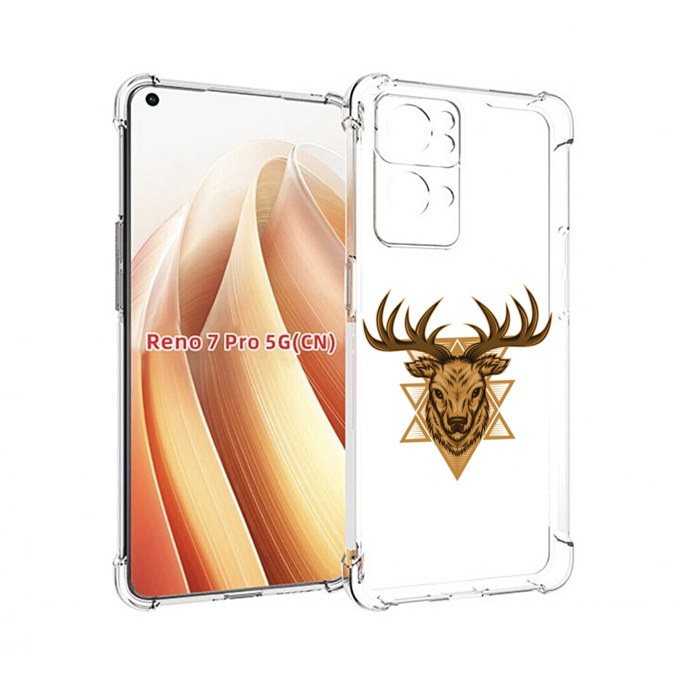 

Чехол MyPads Олень для OPPO Reno7 Pro 5G, Прозрачный, Tocco