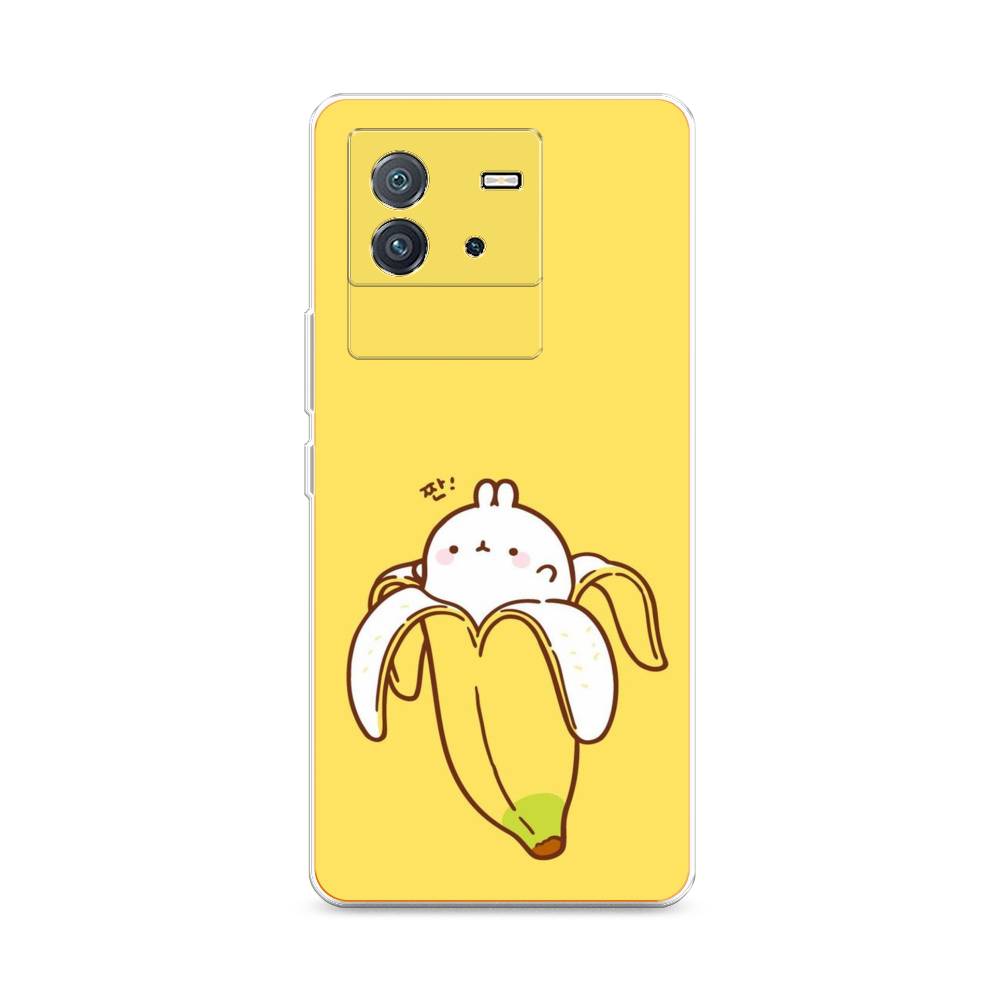 

Чехол Awog на Vivo iQOO Neo6 "Зайчик-бананчик", Разноцветный, 266850-2