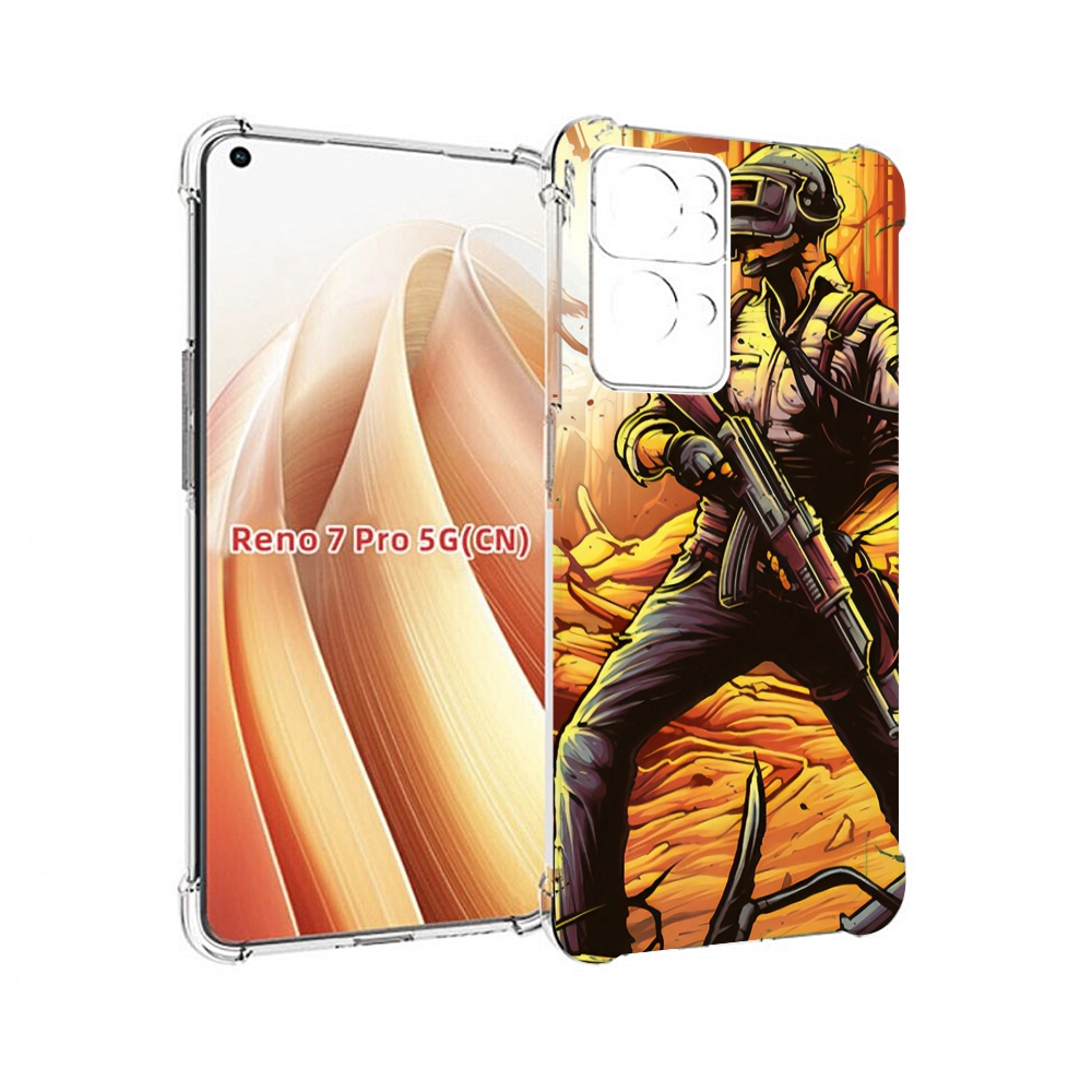 

Чехол MyPads Пабг для OPPO Reno7 Pro 5G, Прозрачный, Tocco