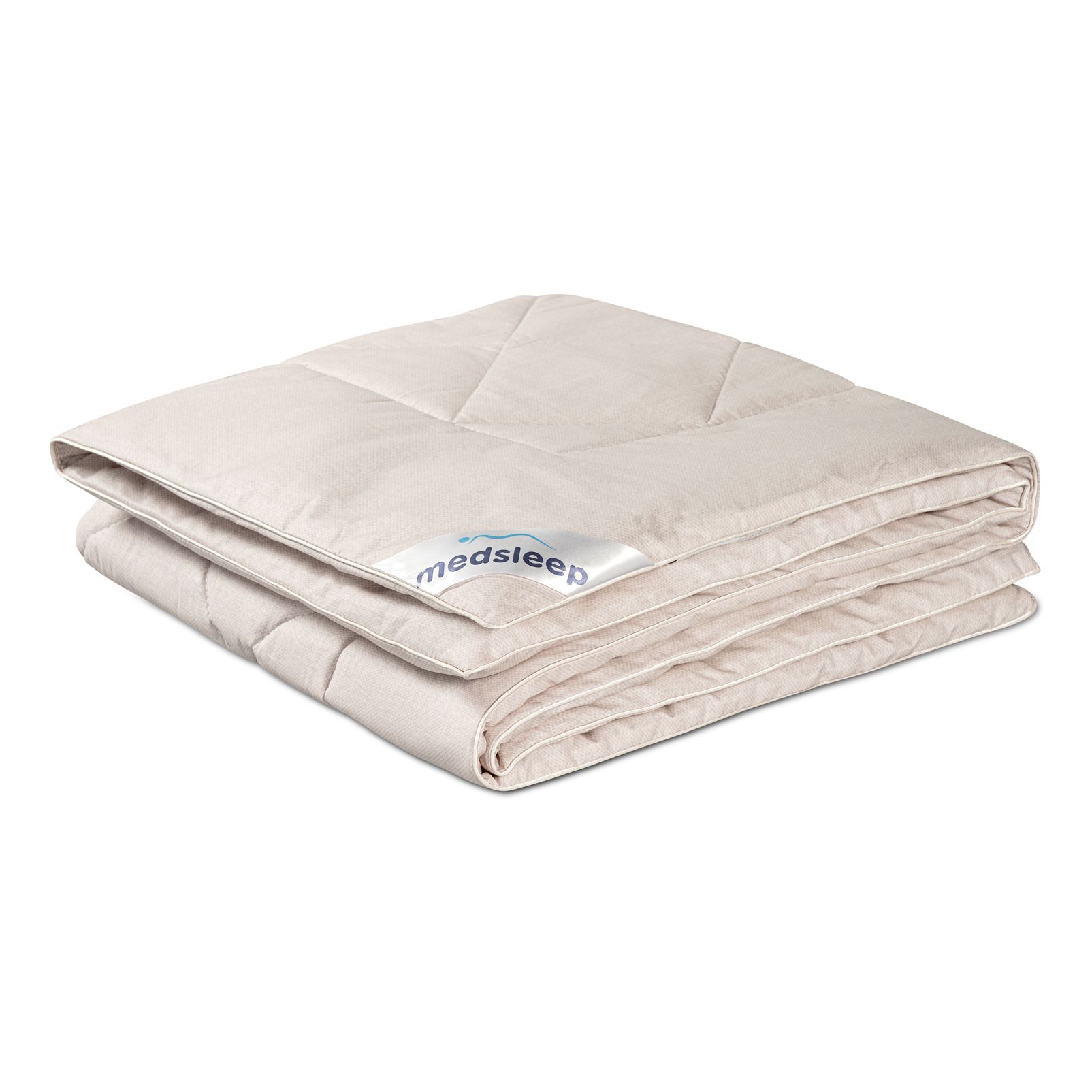 

Одеяло Medsleep Aries 110x140 см xлопок экрю, Бежевый