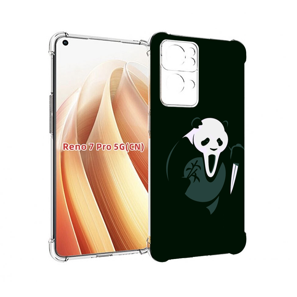 

Чехол MyPads Панда-крик для OPPO Reno7 Pro 5G, Прозрачный, Tocco
