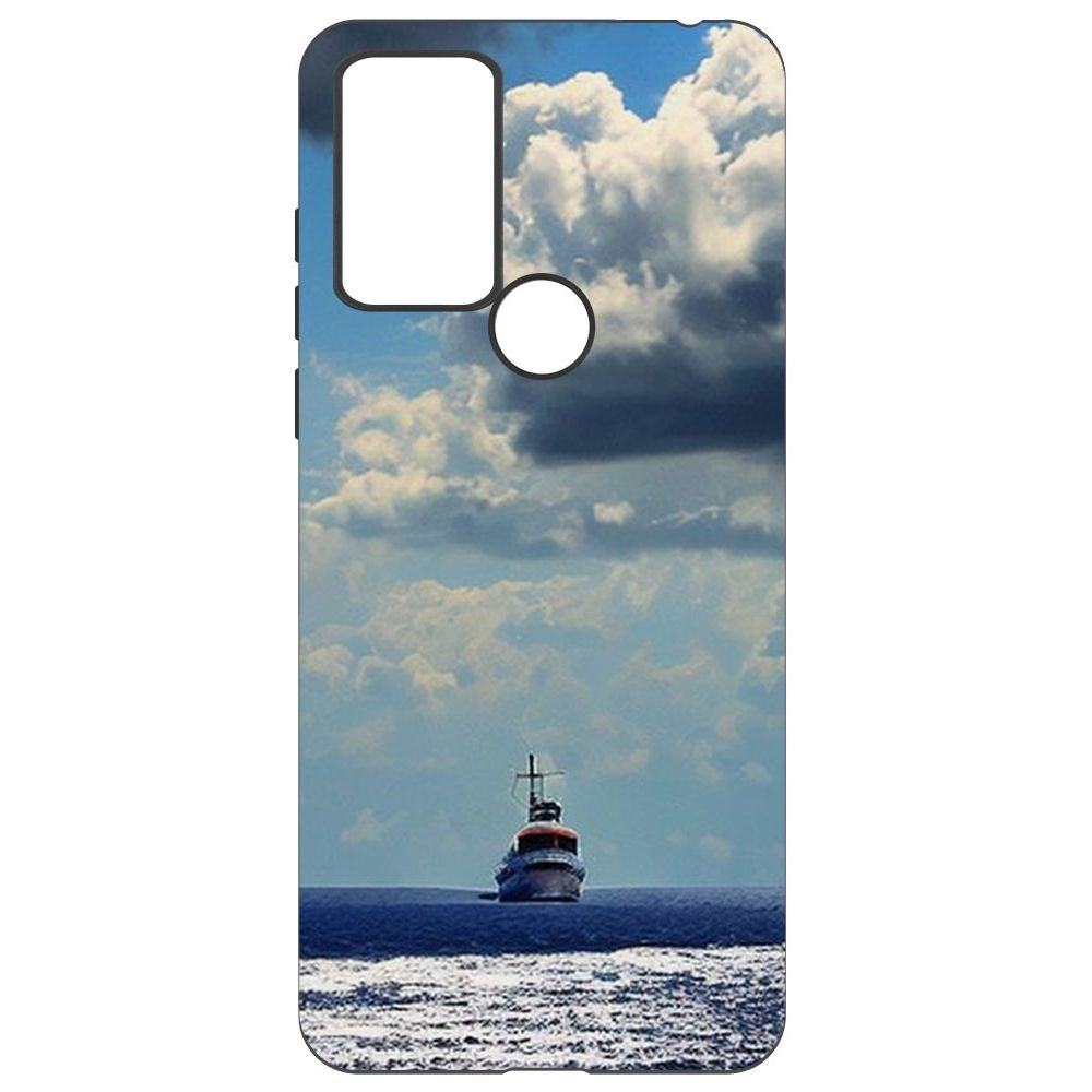 

Чехол-накладка Софт Море для TCL 30 SE, Черный