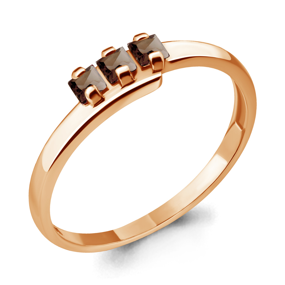

Кольцо из серебра с кварцем р. Aquamarine 6569001, 6569001_925_з