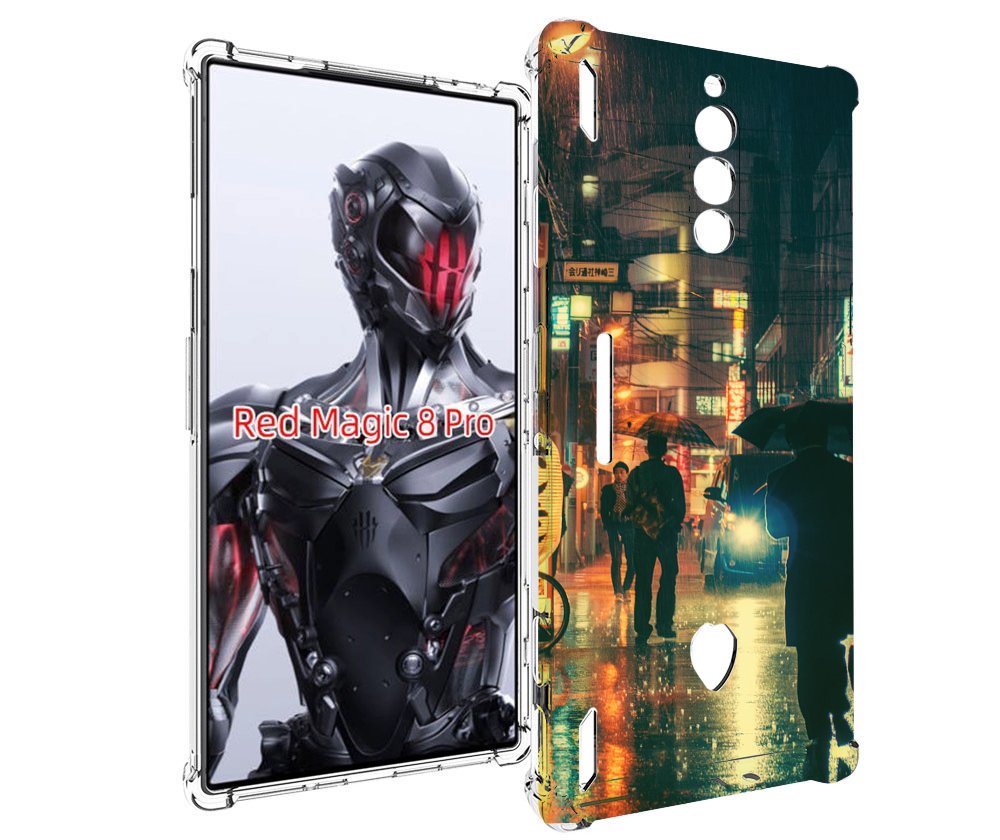 Чехол MyPads Токио-сеул для ZTE Nubia Red Magic 8 Pro / Red Magic 8 Pro Plus