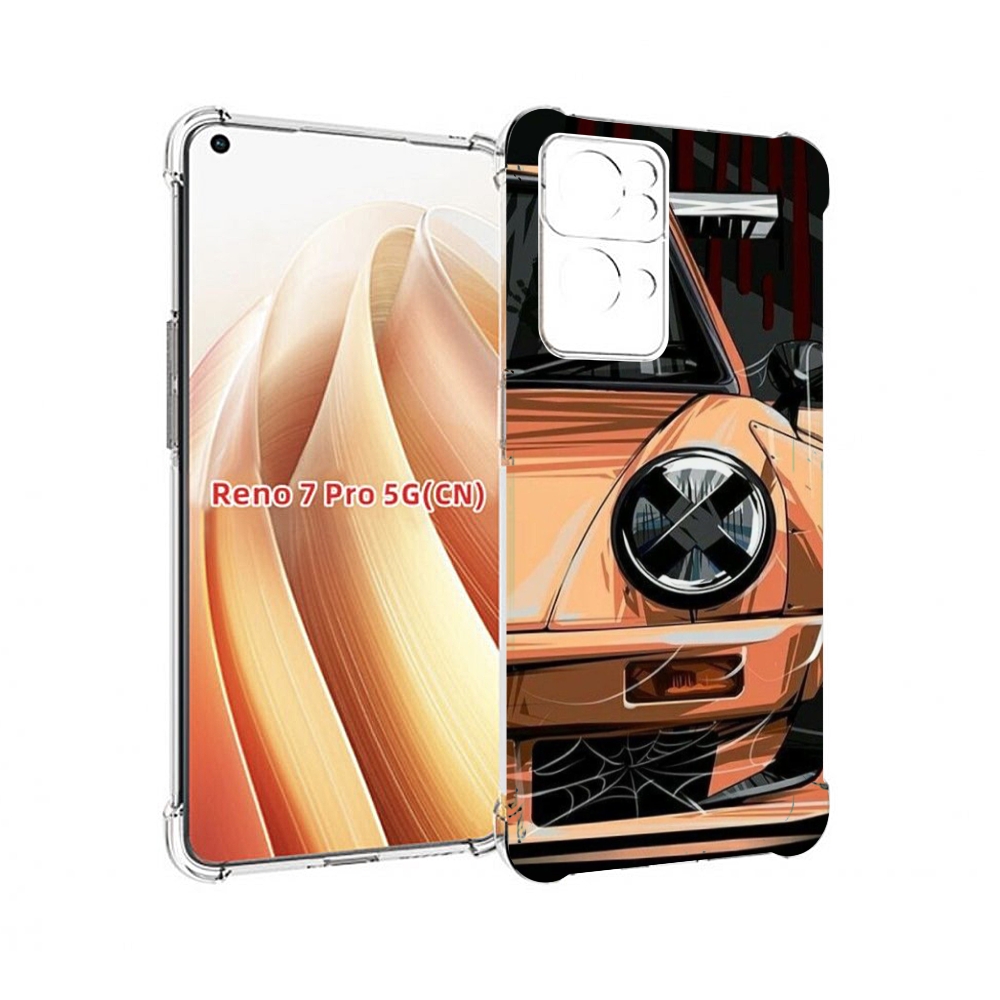 

Чехол MyPads Порш мужской для OPPO Reno7 Pro 5G, Прозрачный, Tocco