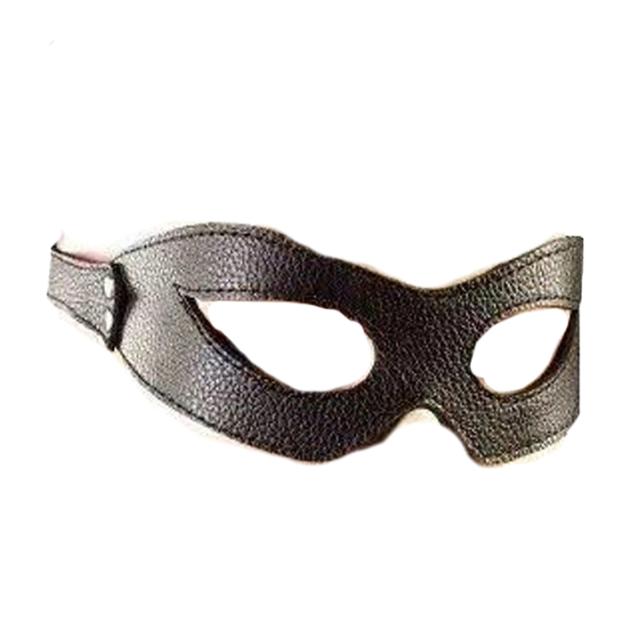 Маска-очки Podium кожаная черный