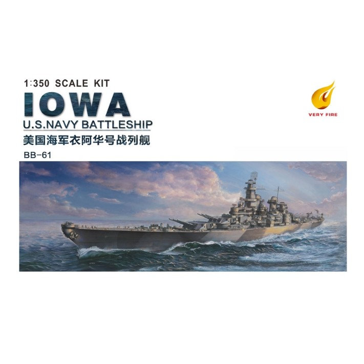 Сборная модель Very Fire Американский линкор USS Iowa BB-61 VF350910