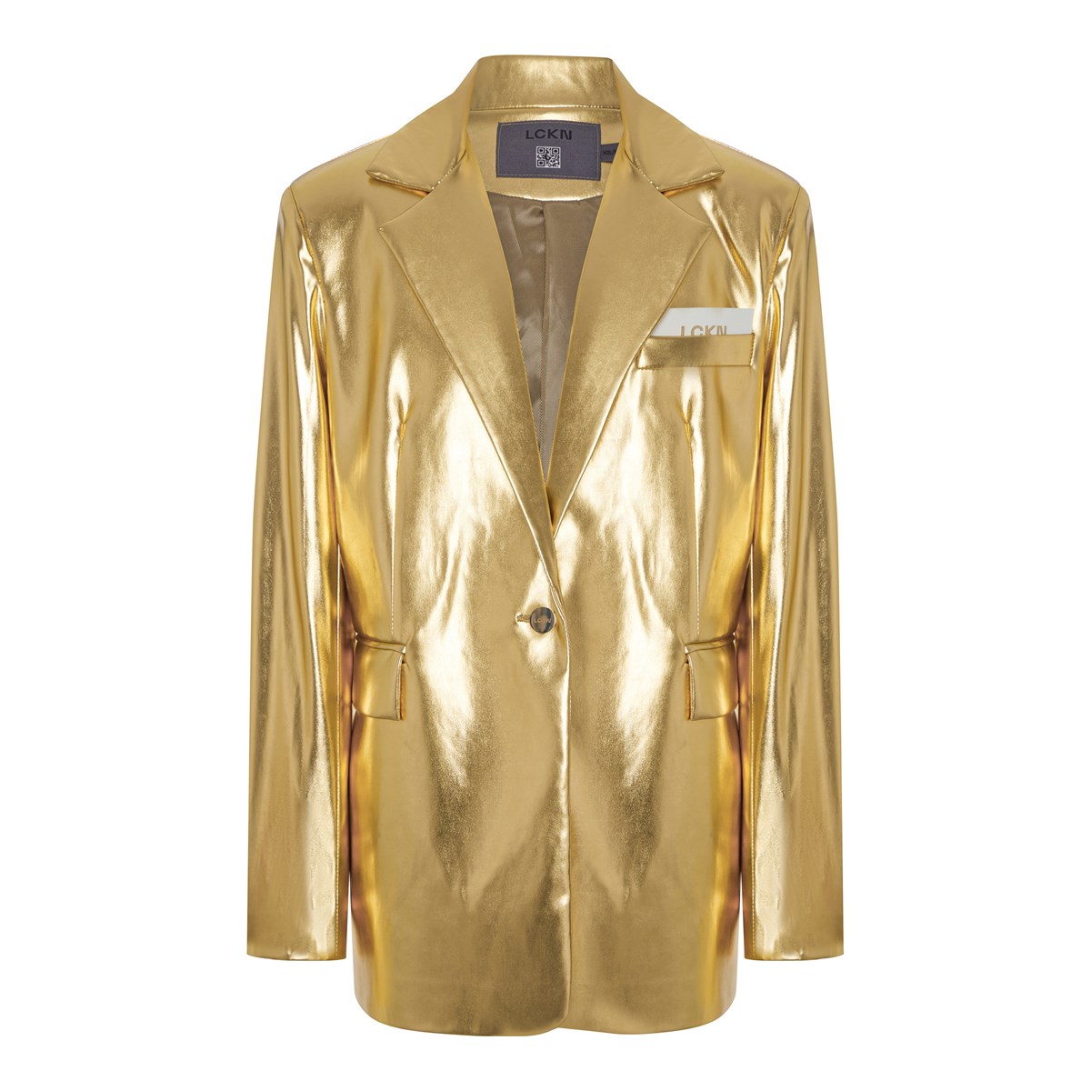 

Жакет женский Lckn 43745 золотистый M/L, 43745