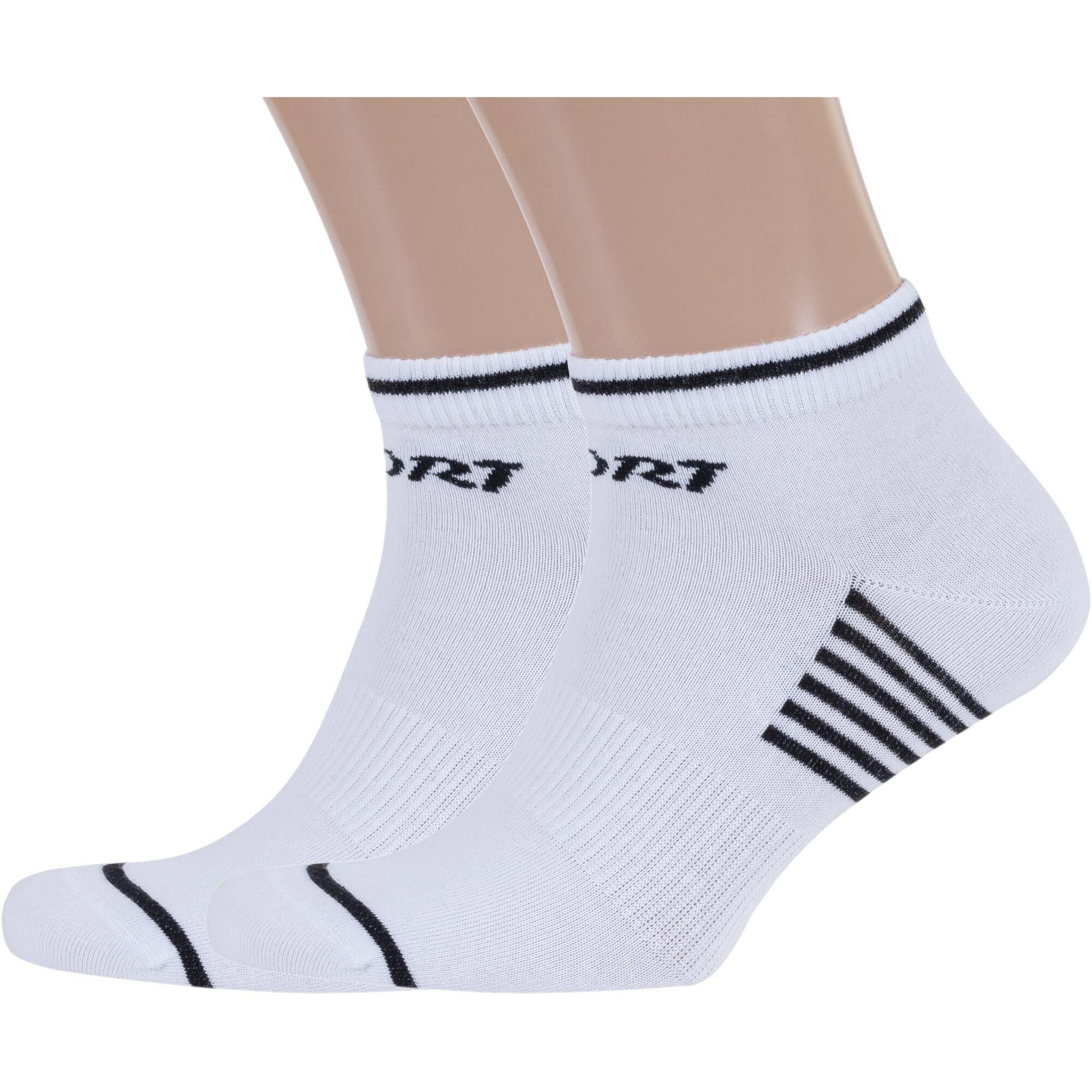 

Комплект носков мужских Rusocks 2-М3-23743 белых 25-27, Белый, 2-М3-23743