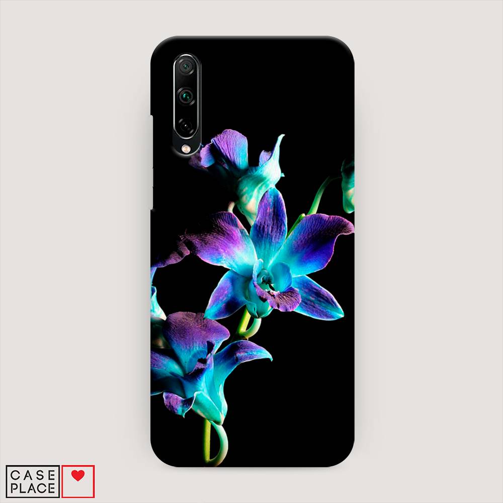 

Чехол Awog "Синий цветок на черном" для Honor 30i