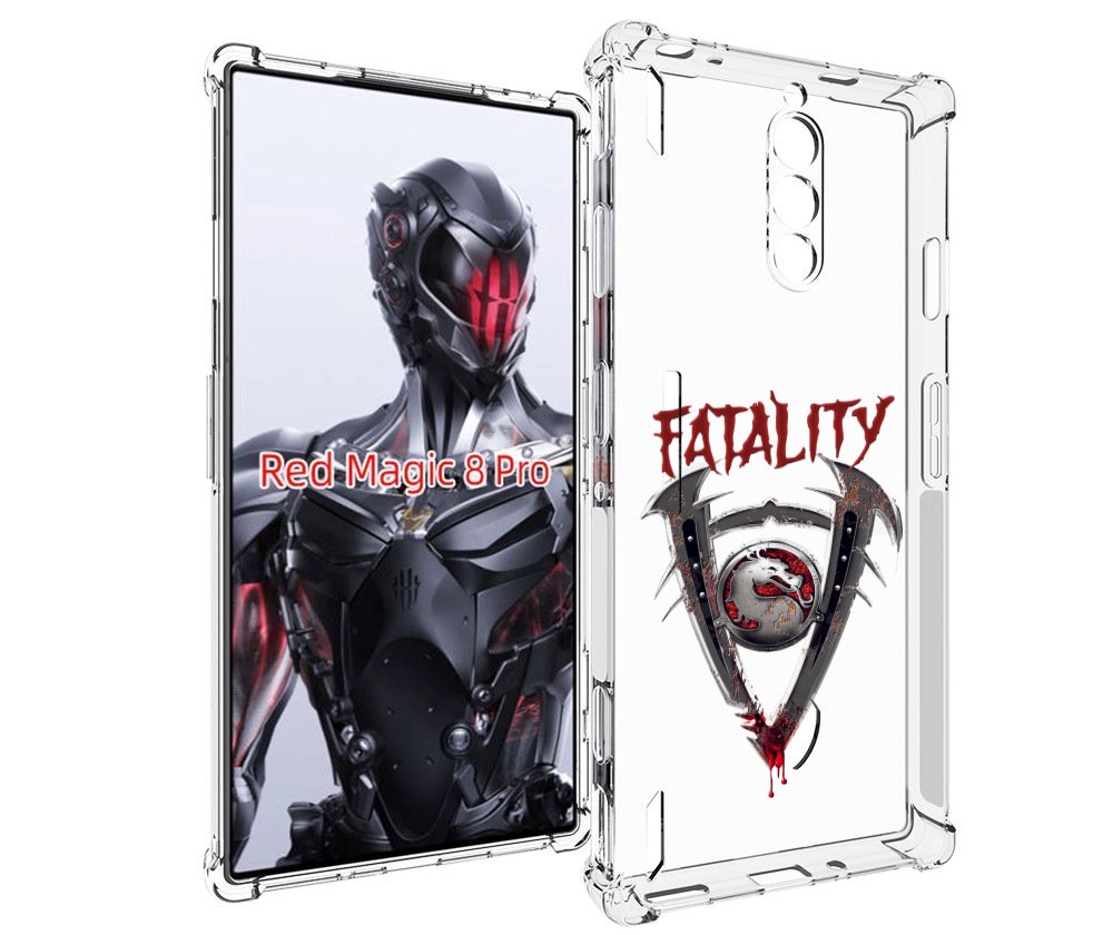 

Чехол MyPads Фаталити мужской для ZTE Nubia Red Magic 8 Pro / Red Magic 8 Pro Plus, Tocco