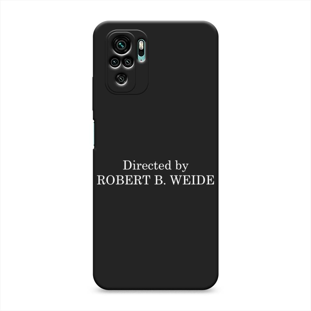 фото Матовый силиконовый чехол "robert b weide" на xiaomi redmi note 10 awog