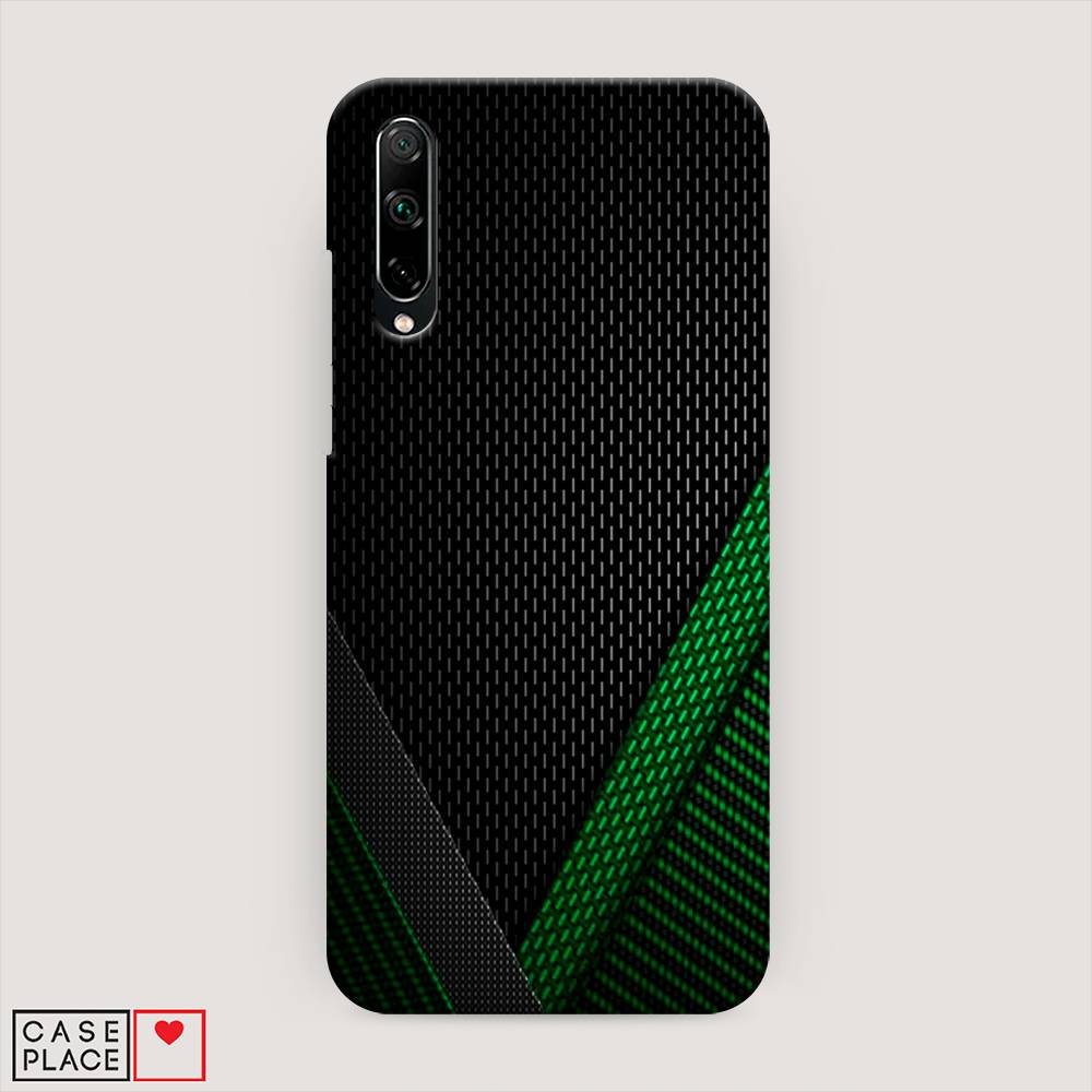 

Чехол Awog "Зеленый карбон" для Honor 30i