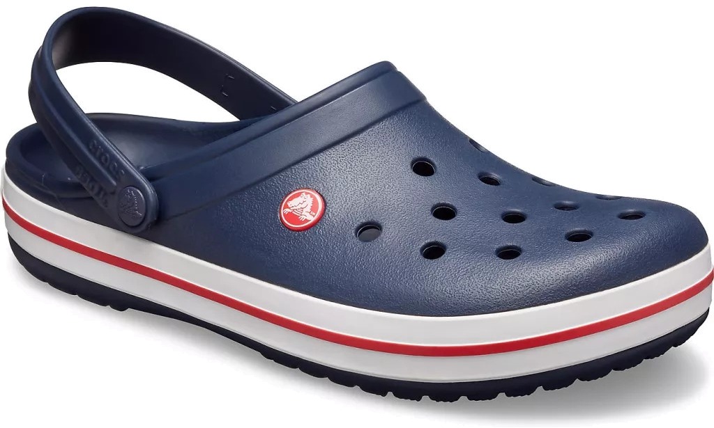 

Сабо унисекс Crocs Crocband синие M9 US;W11 US, Синий, Crocband