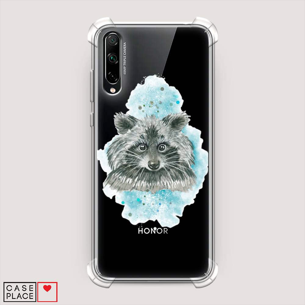 

Чехол Awog на Honor 30i "Енот в голубом облаке", Разноцветный, 6104051-1