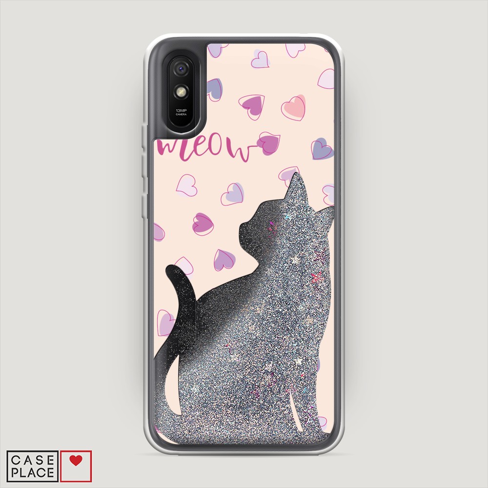 

Чехол Awog на Xiaomi Redmi 9A "Прозрачный кот", Разноцветный, 38991-1