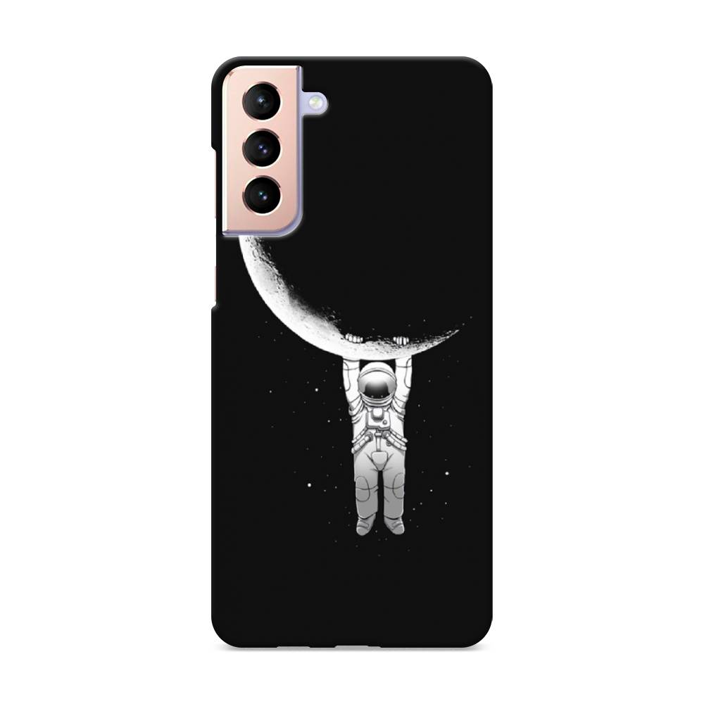 

Пластиковый чехол "Космонавт" на Samsung Galaxy S21 +, 2102120-3
