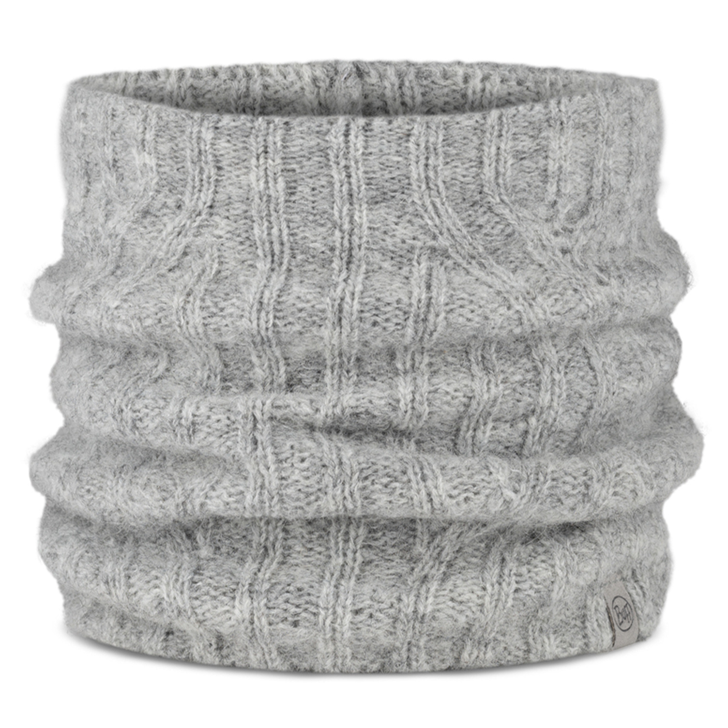 

Шарф Buff Knitted Neckwarmer Nerla Grey (US:б/р) 2024-25, Серый, Knitted neckwarmer nerla