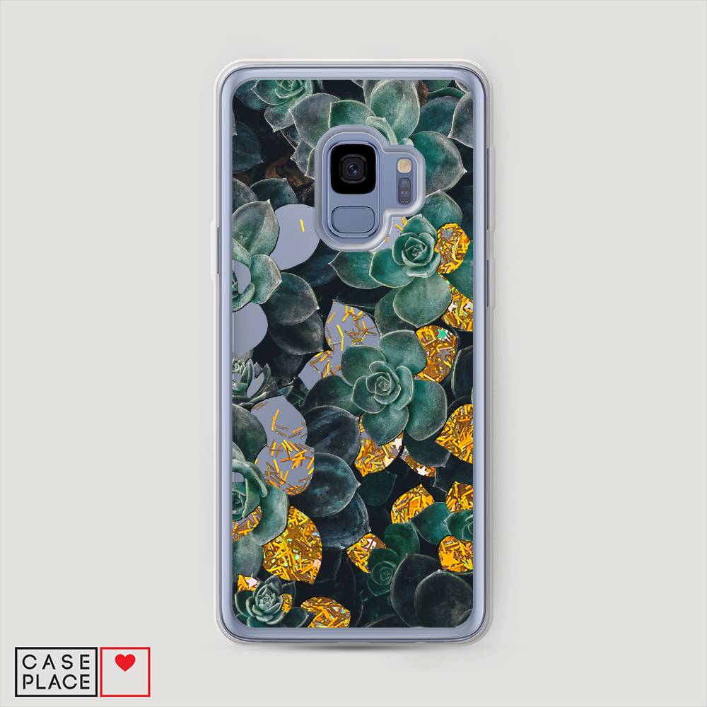 

Чехол Awog на Samsung Galaxy S9 "Сукуленты цветные", Зеленый, 25790-1