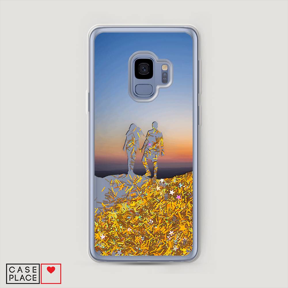 

Чехол Awog на Samsung Galaxy S9 "Пара на краю света", Синий, 25790-1