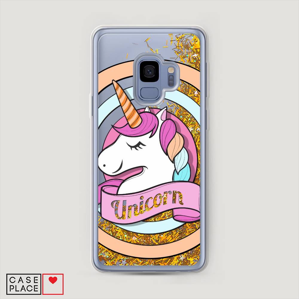 

Чехол Awog на Samsung Galaxy S9 "Unicorn зефирный", Розовый;белый;голубой, 25790-1