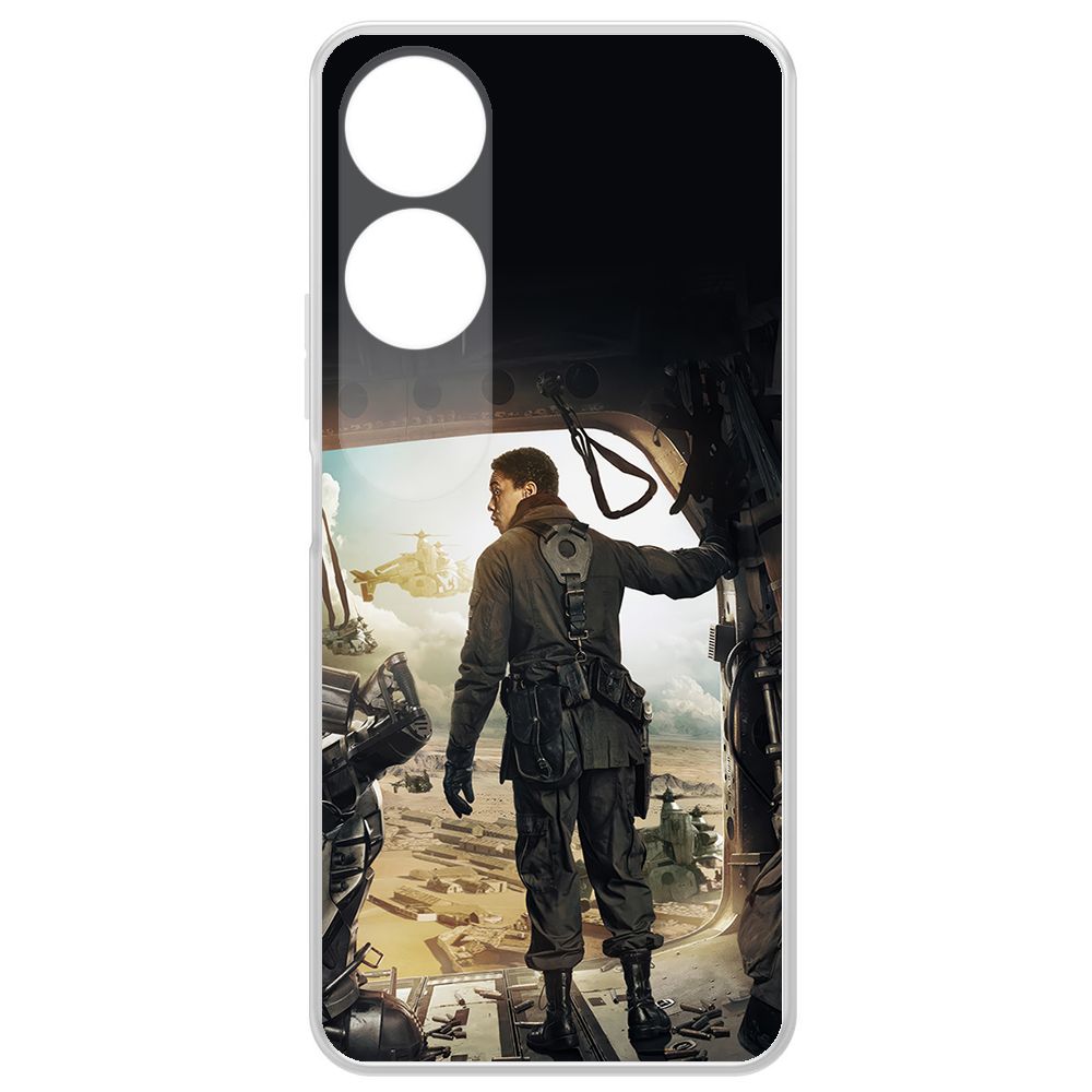 

Чехол-накладка Krutoff Clear Case Фоллаут (Fallout) - Аарон для Honor X5 Plus, Прозрачный