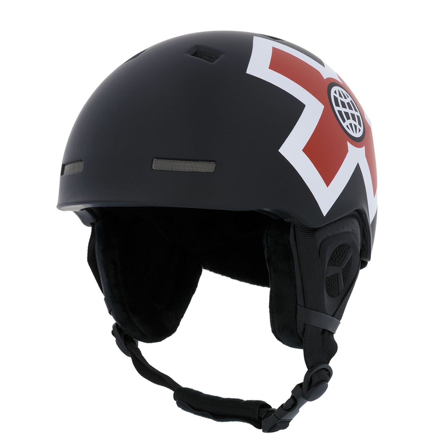 

Шлем ProSurf Xgames Black/Red (см:61) 2024-25, Красный;черный, Xgames