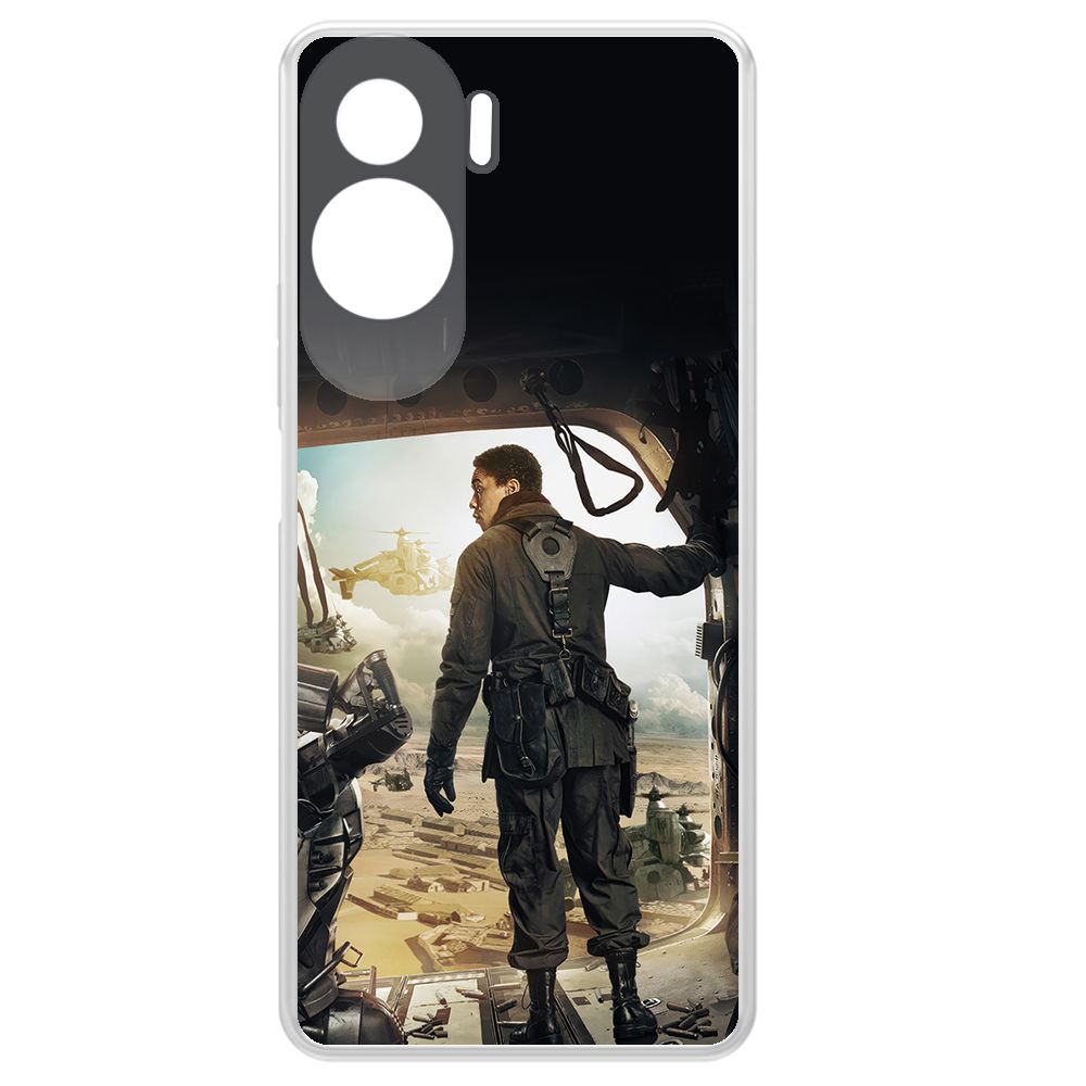 

Чехол-накладка Krutoff Clear Case Фоллаут (Fallout) - Аарон для Honor X50i, Прозрачный