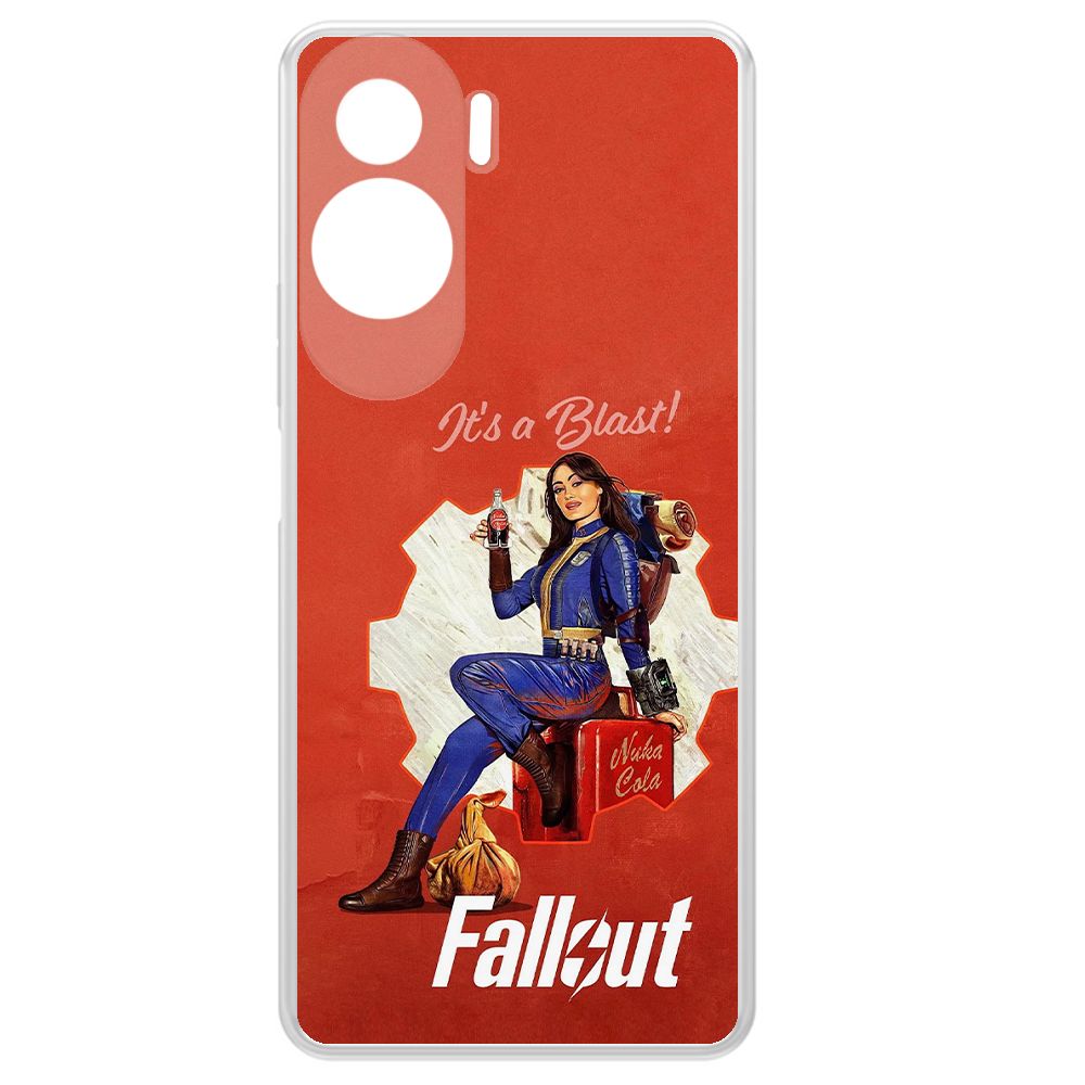 

Чехол-накладка Krutoff Clear Case Фоллаут (Fallout) - Это взрыв! для Honor X50i
