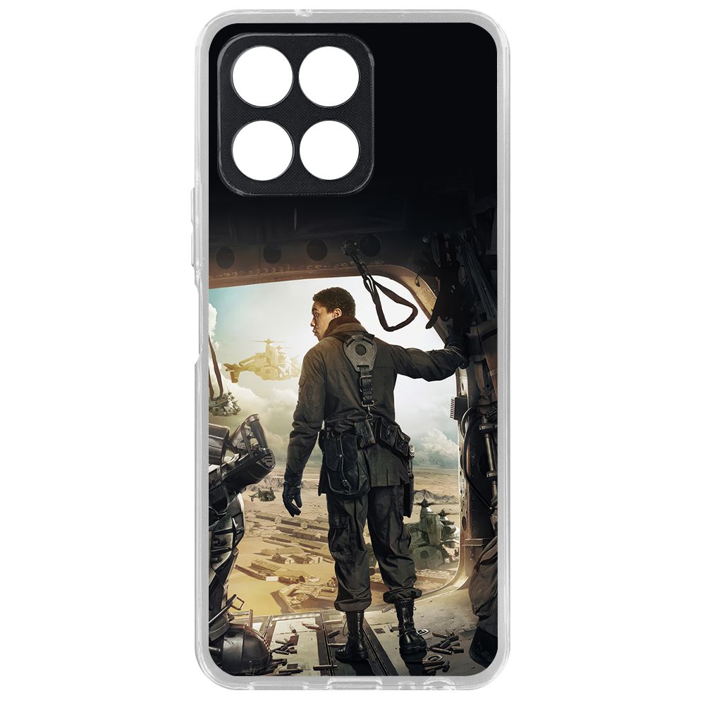 

Чехол-накладка Krutoff Clear Case Фоллаут (Fallout) - Аарон для Honor X6, Прозрачный