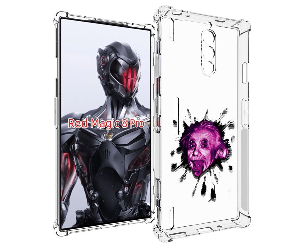 

Чехол MyPads Эйнштейн для ZTE Nubia Red Magic 8 Pro / Red Magic 8 Pro Plus, Tocco