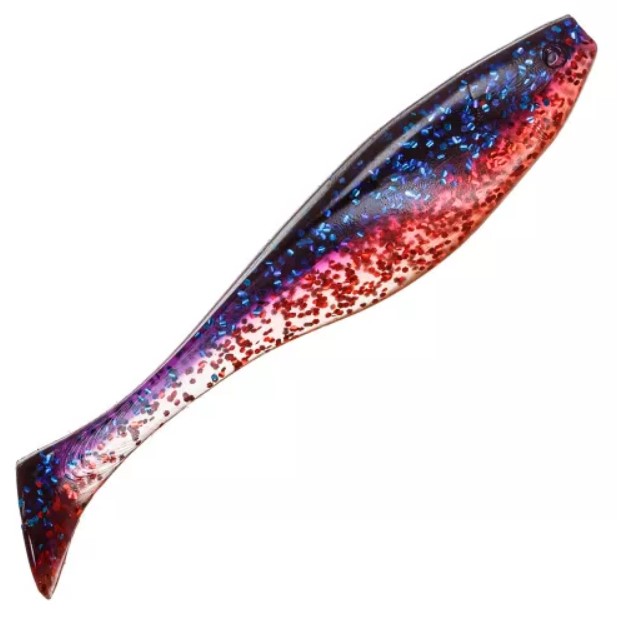

Приманка Trigger Baits Commander Shad 145мм. 320 3шт., Фиолетовый;красный, Commander Shad