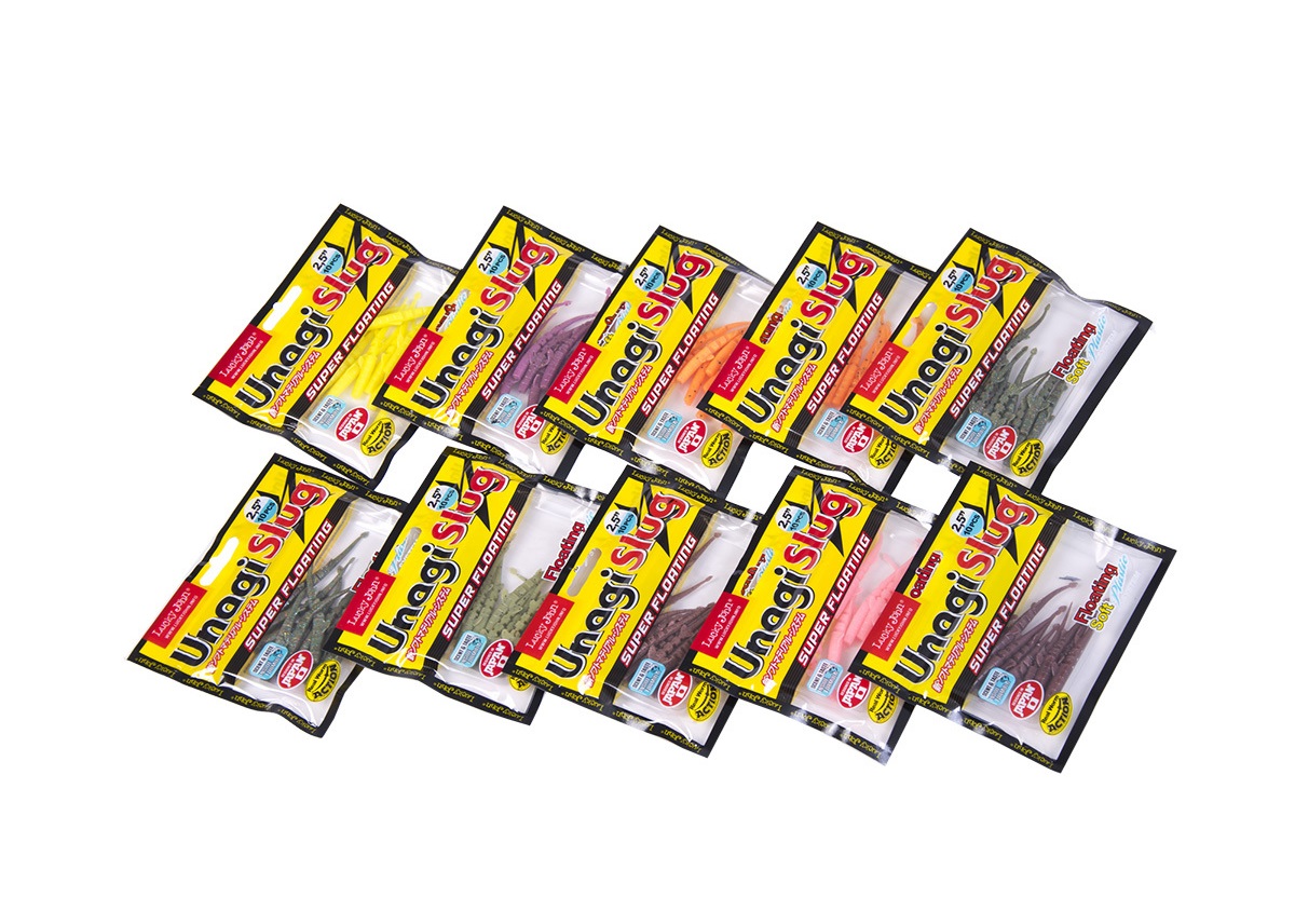 

Силиконовая приманка Lucky John Pro Series Unagi Slug 63,5 мм, 01Set, 100 шт.