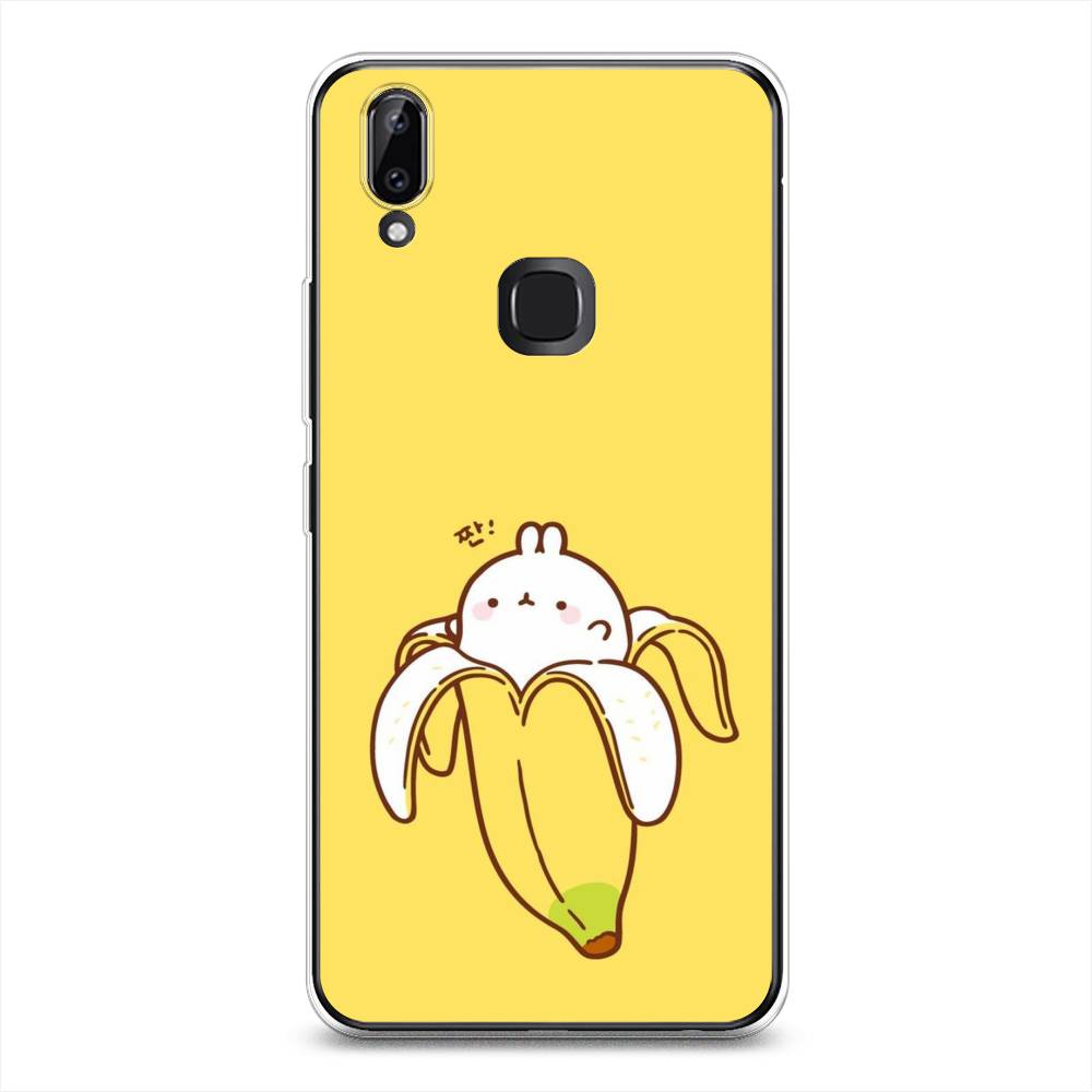 

Чехол Awog на Vivo Y85/V9 "Зайчик-бананчик", Разноцветный, 260350-2