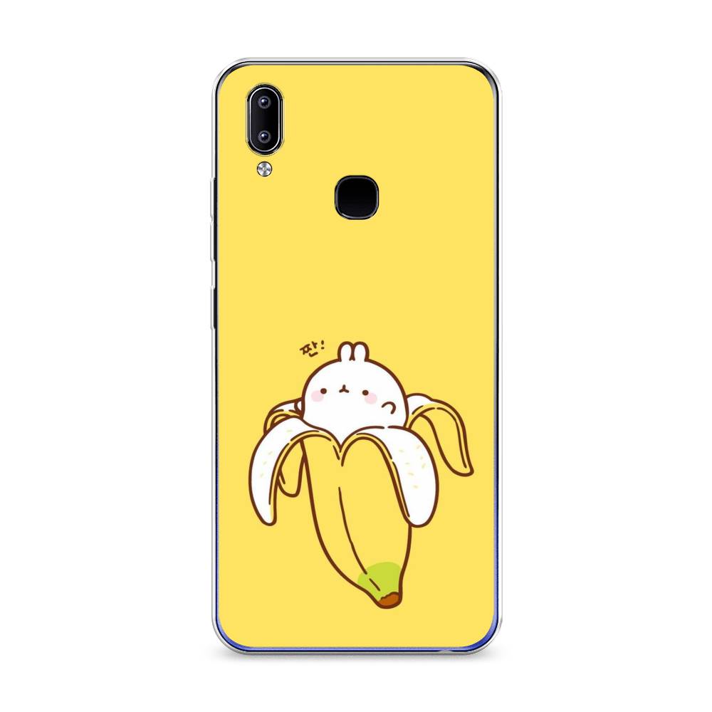 

Чехол Awog на Vivo Y93/Y93 lite "Зайчик-бананчик", Разноцветный, 263950-2