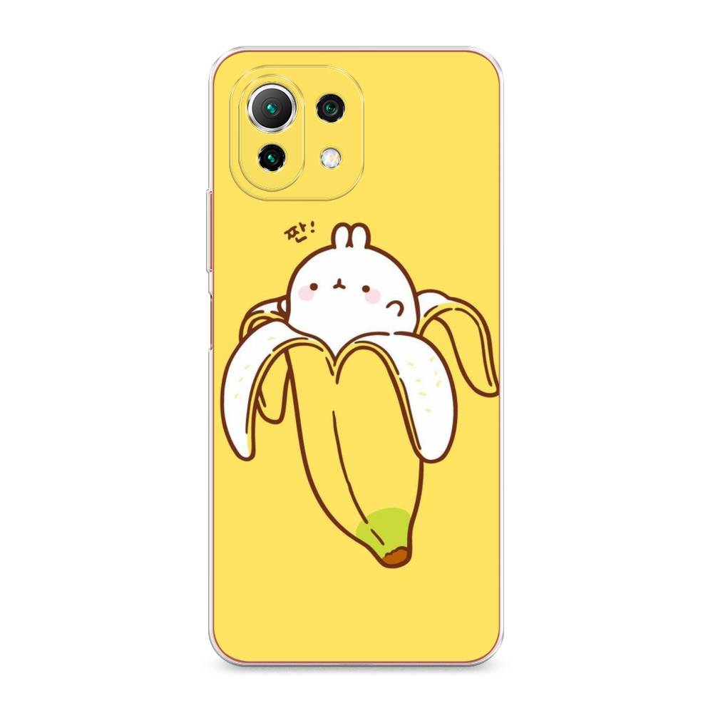 

Чехол Awog на Xiaomi Mi 11 Lite/5G NE "Зайчик-бананчик", Разноцветный, 311750-2