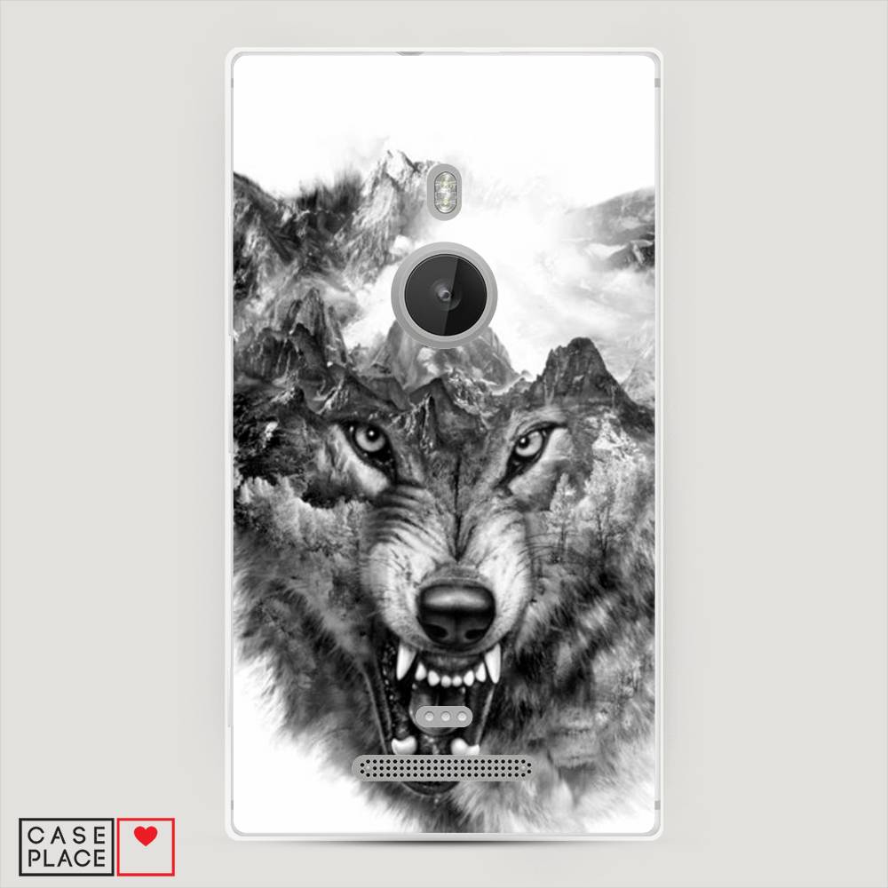 

Чехол Awog "Волк в горах" для Lumia 925