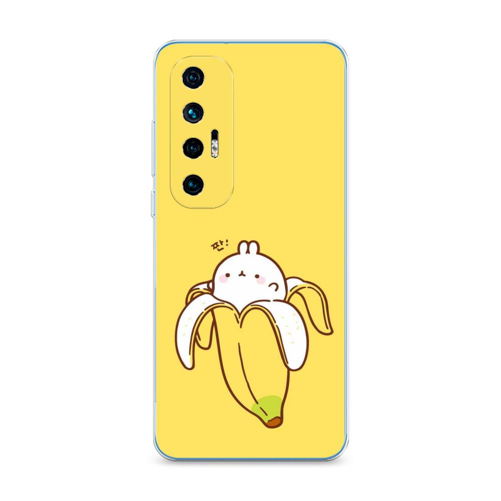 

Чехол Awog на Xiaomi Mi 10S "Зайчик-бананчик", Разноцветный, 310550-2