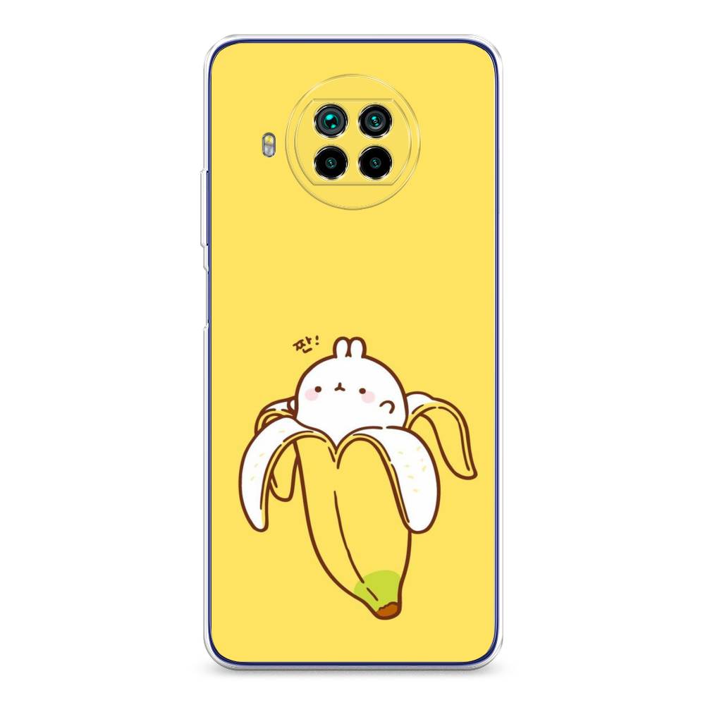 

Чехол Awog на Xiaomi Mi 10T Lite "Зайчик-бананчик", Разноцветный, 39150-2