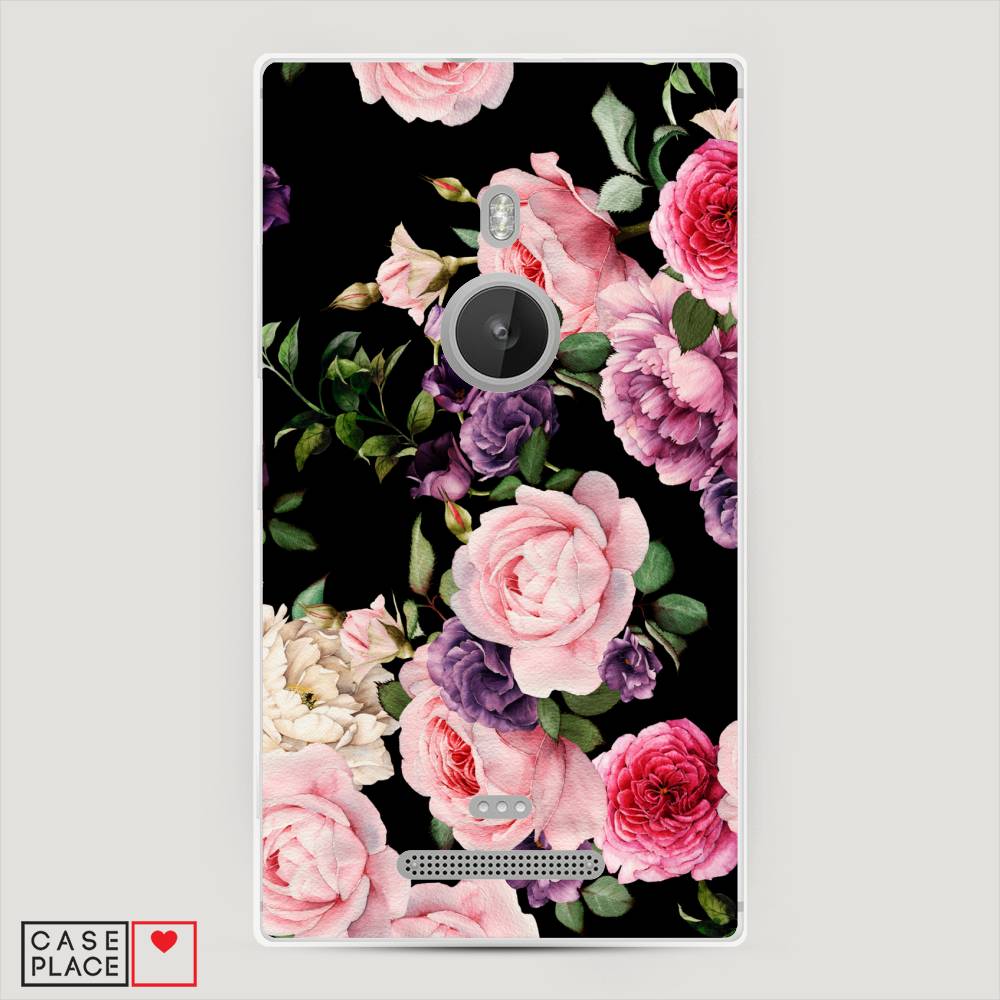 

Чехол Awog "Пионы на черном" для Lumia 925