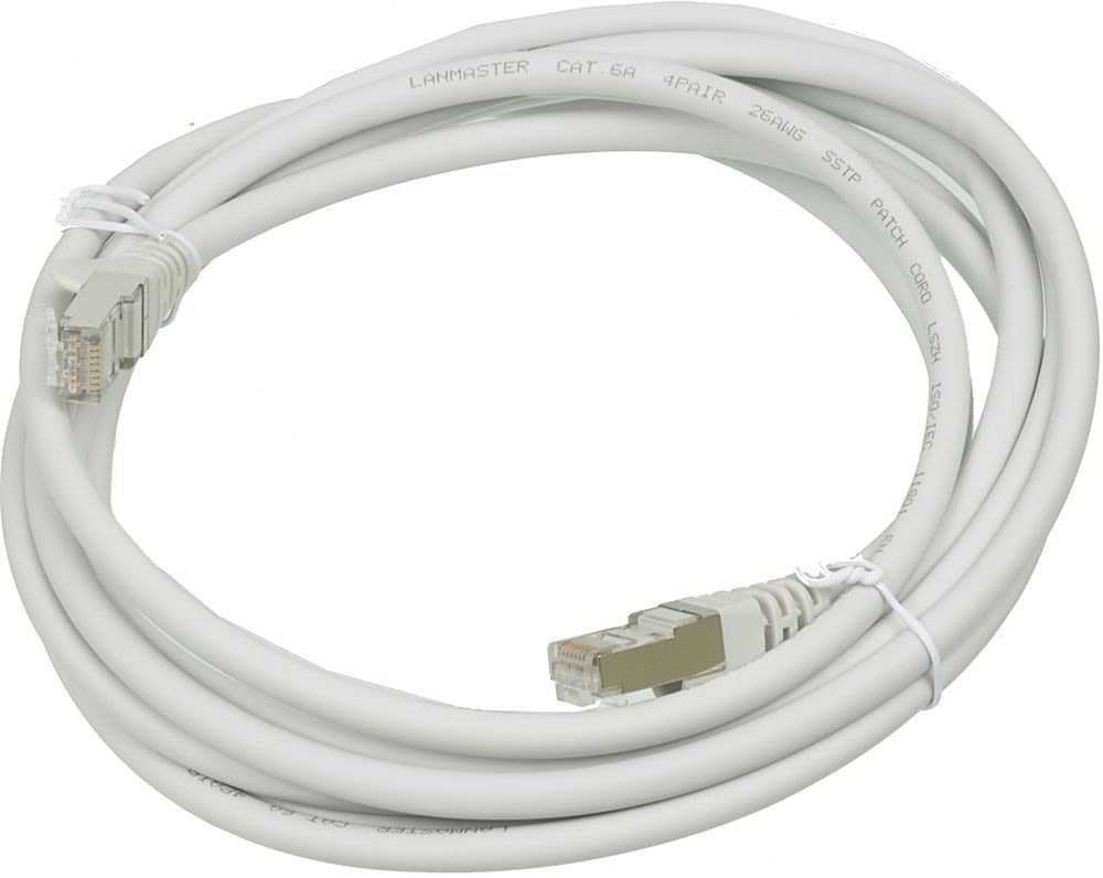 

Патч-корд LanMaster вилка RJ-45, вилка RJ-45, кат.5E, ПВХ, 2м, белый twt-45-45-2.0-wh, Патч-корд LanMaster вилка RJ-45, вилка RJ-45, кат.5E, ПВХ, 2м, белый [twt-45-45-2.0-wh]