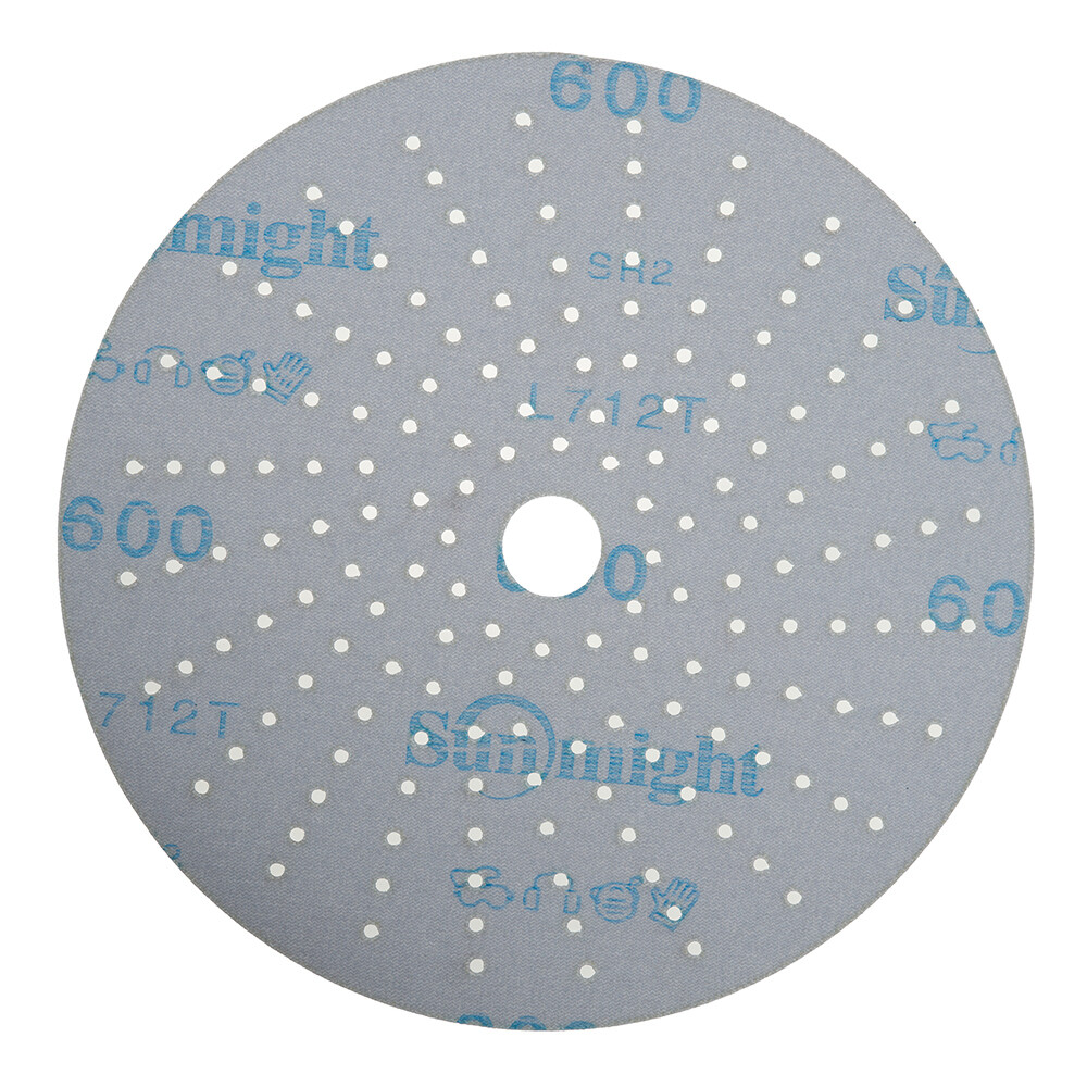 

Диск шлифовальный Sunmight Ceramic d150 мм P600 на липучку пленочная основа (5 шт.)