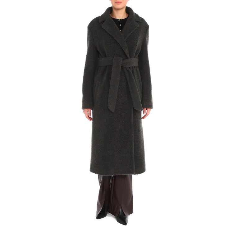 

Пальто женское Calzetti MINDY черное XL, Черный, MINDY