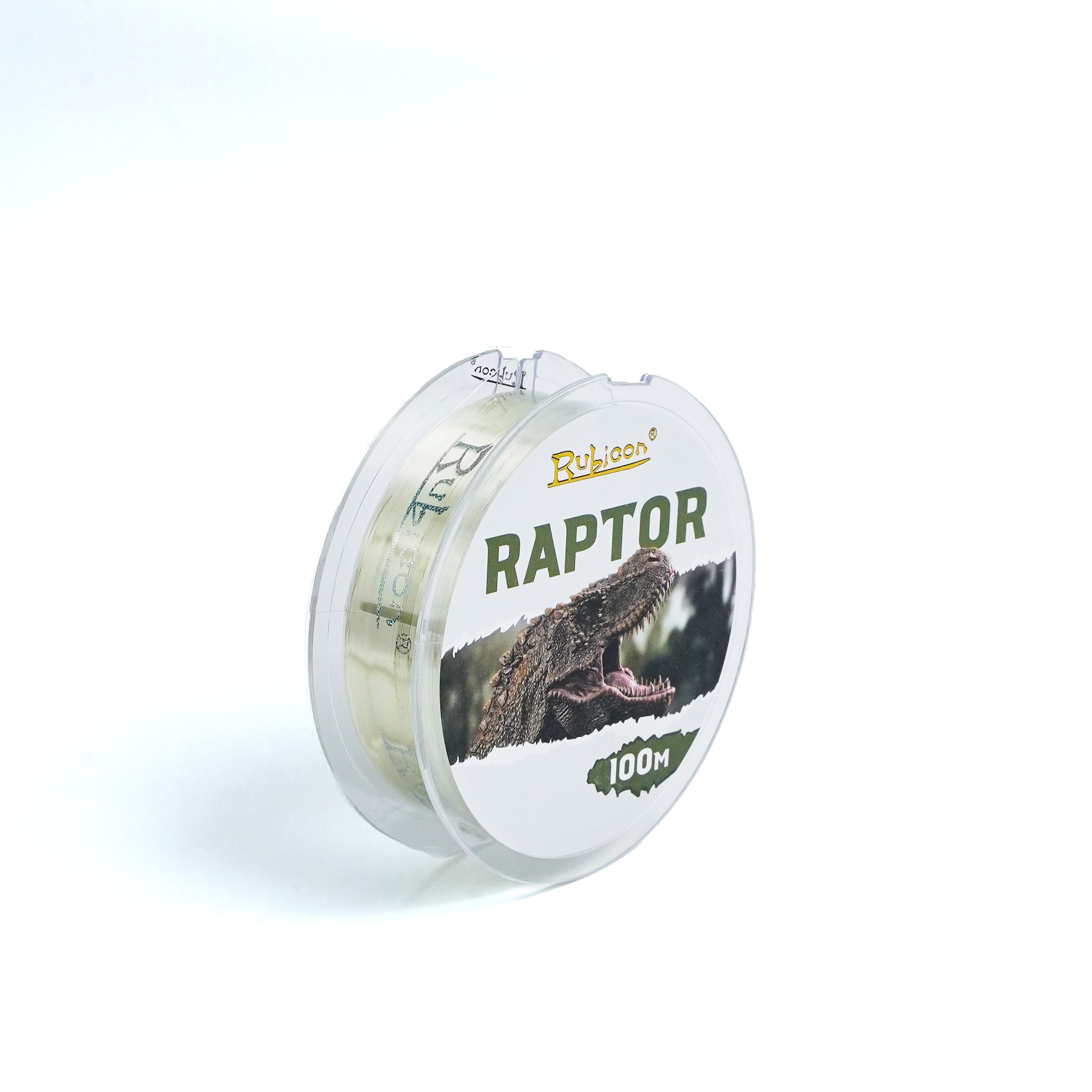 Монофильная леска для рыбалки RUBICON Raptor 100 м 014 мм green 320₽