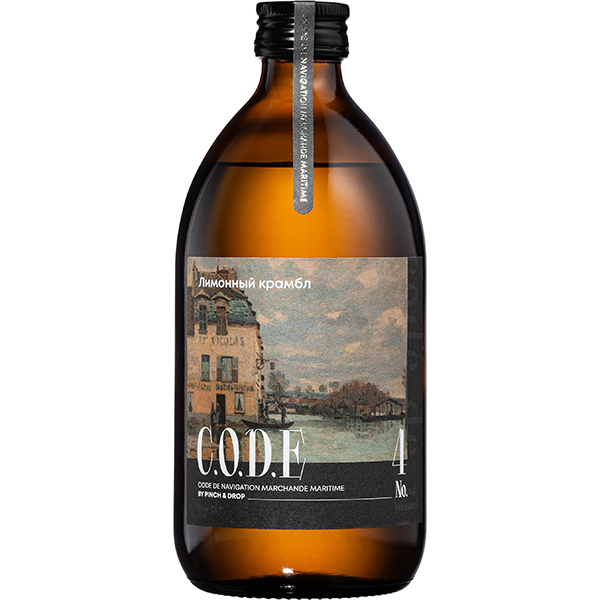 

Сироп Кордиал C.O.D.E. Лимонный Крамбл 0,5л