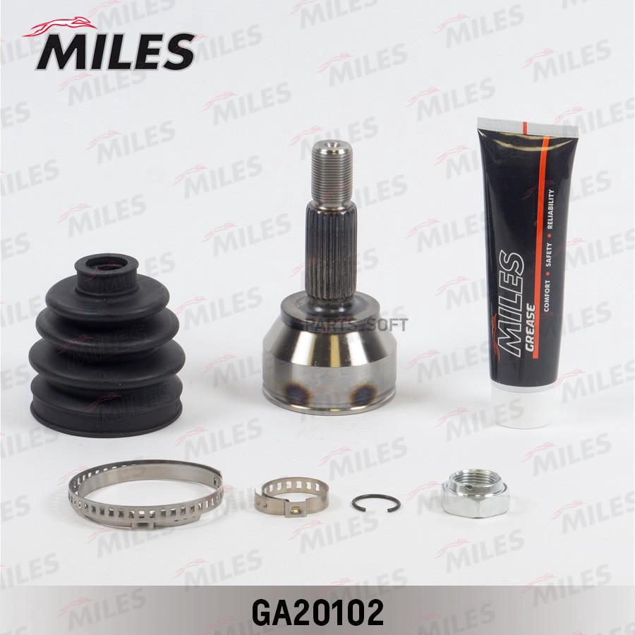 

Шрус Miles Ga20102 Шрус Ford Fiesta/Fusion 1.2-1.4 01- Нар. Miles арт. GA20102