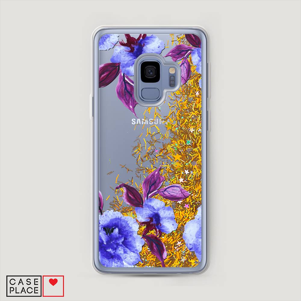 

Чехол Awog на Samsung Galaxy S9 "Цветочная фантазия 5", Фиолетовый, 25790-1