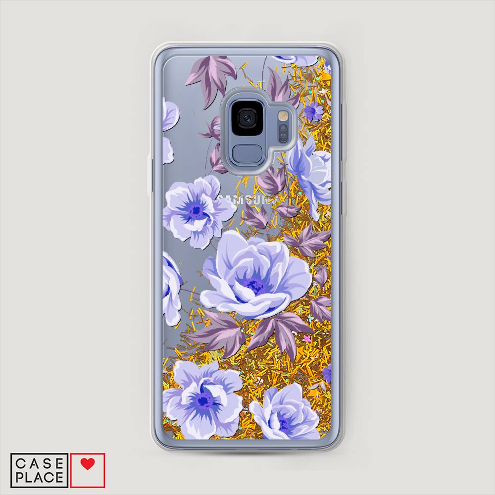 

Чехол Awog на Samsung Galaxy S9 "Цветочная фантазия 1", Фиолетовый, 25790-1